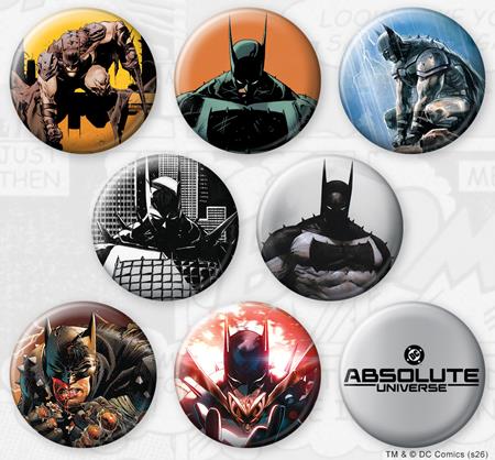 ATA-BOY DC ABSOLUTE 8 BUTTON PACK (NET) — Cover