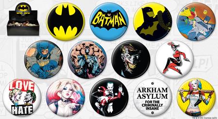 ATA-BOY DC BATMAN 144 PIECE BUTTON ASST (NET) — Cover