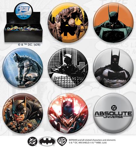 ATA-BOY DC ABSOLUTE 144 PIECE BUTTON ASST (NET) — Cover