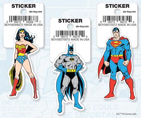 ATA-BOY DC FIGURE 9 STICKER PACK (NET) — Cover