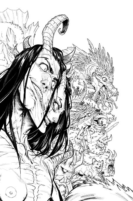 VALHALLAW #4 (OF 5) CVR C INC 1:20 PEDRO R M ANDREO B&W VIRGIN VAR (MR) — Cover