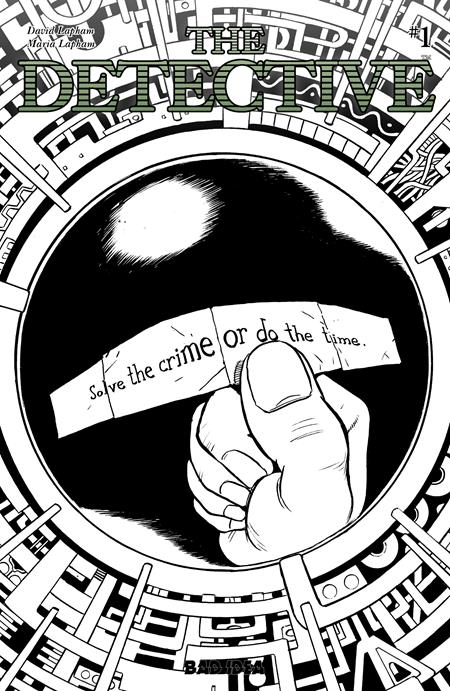 DETECTIVE #1 (OF 2) CVR G INC 1:20 DAVID LAPHAM B&W VAR — Cover