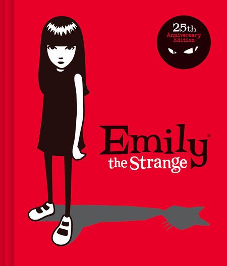 EMILY THE STRANGE HC 25TH ANNIVERSARY EDITION — Cover