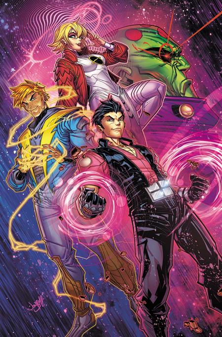 LEGION OF SUPER-HEROES #2 CVR B JONBOY MEYERS CARD STOCK VAR — Cover