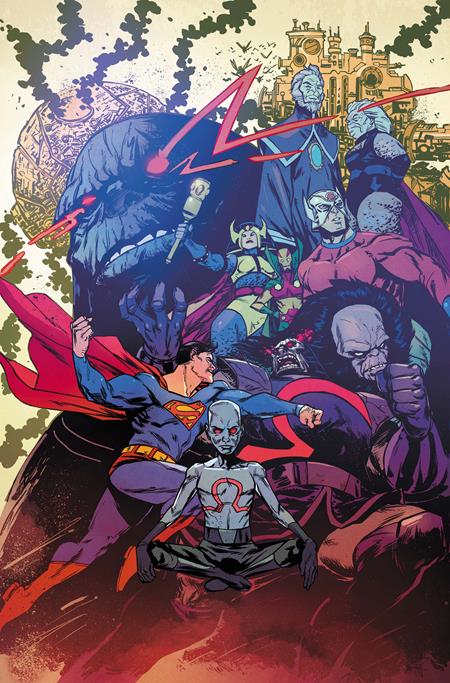 DC ALL IN SAGA DARKSEID VS THE WORLD #1 (ONE SHOT) CVR A SANFORD GREENE — Cover