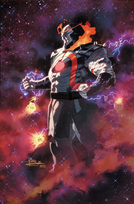 DC ALL IN SAGA DARKSEID VS THE WORLD #1 (ONE SHOT) CVR C JAVI FERNANDEZ CARD STOCK VAR — Cover
