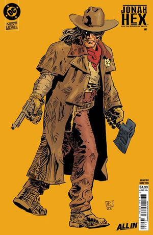 JONAH HEX AND THE SHADOW OF DEATH #1 (OF 6) CVR D HAYDEN SHERMAN NEXT LEVEL CARD STOCK VAR