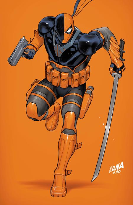 DEATHSTROKE THE TERMINATOR #8 CVR B DAVID NAKAYAMA CARD STOCK VAR — Cover