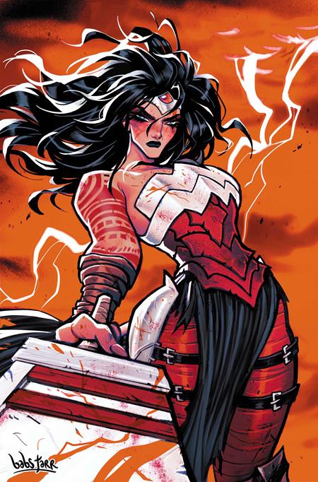 ABSOLUTE WONDER WOMAN #25 CVR F BABS TARR GLOW-IN-THE-DARK CARD STOCK VAR — Cover