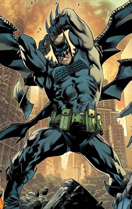 ABSOLUTE BATMAN #25 CVR D BRYAN HITCH CONNECTING CARD STOCK VAR — Cover