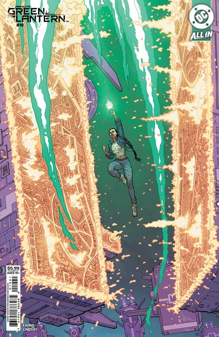 ABSOLUTE GREEN LANTERN #19 CVR D STEVE SKROCE CARD STOCK VAR — Cover