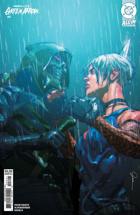 ABSOLUTE GREEN ARROW #6 (OF 12) CVR B GERALD PAREL CARD STOCK VAR — Cover