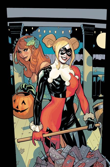 HARLEY QUINN #67 CVR C TERRY DODSON & RACHEL DODSON CARD STOCK VAR (BATMAN BAD SEEDS) — Cover