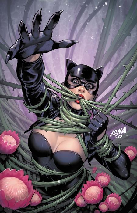 CATWOMAN #92 CVR E DAVID NAKAYAMA BAD SEEDS SPOT FOIL VAR (BATMAN BAD SEEDS) — Cover