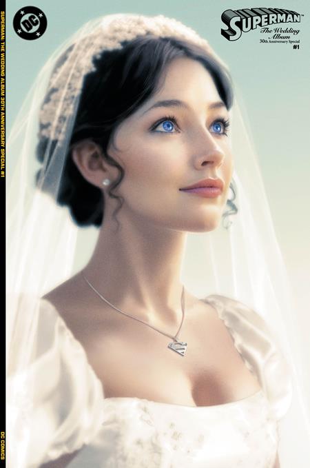 SUPERMAN THE WEDDING ALBUM 30TH ANNIVERSARY SPECIAL #1 (ONE SHOT) CVR D JOSHUA MIDDLETON WRAPAROUND CARD STOCK VAR — Cover