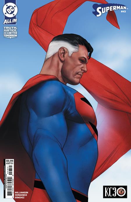 SUPERMAN #43 CVR E BEN OLIVER KINGDOM COME 30TH ANNIVERSARY CARD STOCK VAR — Cover