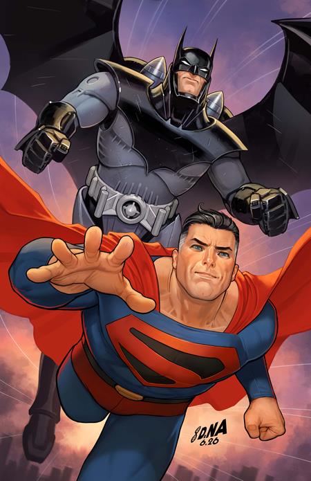 BATMAN SUPERMAN WORLDS FINEST #56 CVR D DAVID NAKAYAMA KINGDOM COME 30TH ANNIVERSARY CARD STOCK VAR — Cover