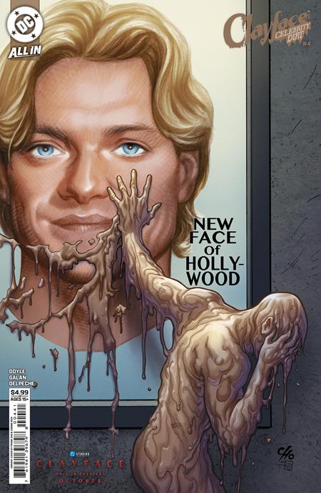 CLAYFACE CELEBRITY DIRT #4 (OF 6) CVR D FRANK CHO CLAYFACE MOVIE CARD STOCK VAR — Cover