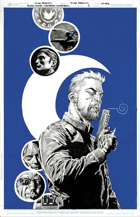 BLACK TOWER THE RAVEN CONSPIRACY #3 (OF 6) CVR A MIKE PERKINS (MR) — Cover