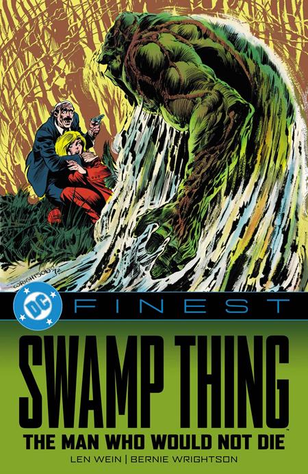 DC FINEST SWAMP THING THE MAN WHO WOULD NOT DIE TP — Cover