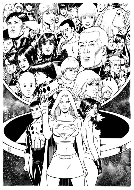LEGION OF SUPER-HEROES BY MARK WAID & BARRY KITSON OMNIBUS HC — Cover