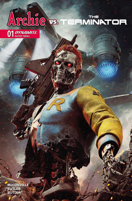 ARCHIE VS THE TERMINATOR #1 CVR B BJORN BARENDS VAR — Cover