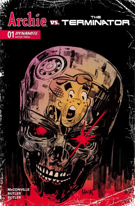 ARCHIE VS THE TERMINATOR #1 CVR C ROBERT HACK VAR — Cover
