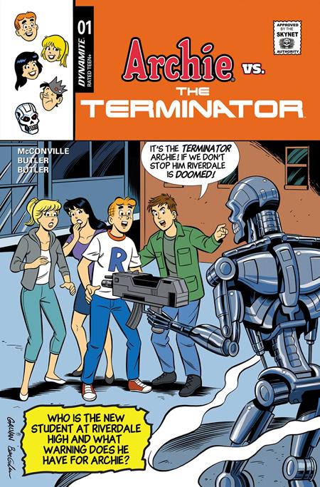 ARCHIE VS THE TERMINATOR #1 CVR D BILL GALVAN VAR — Cover