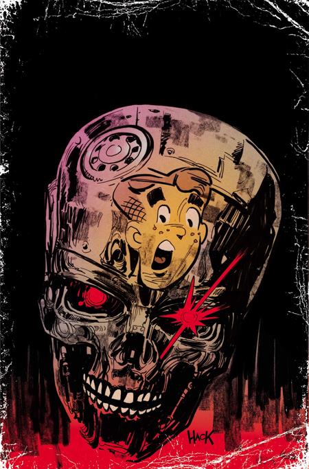 ARCHIE VS THE TERMINATOR #1 CVR I ROBERT HACK LTD VIRGIN VAR — Cover
