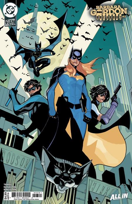 DF BARBARA GORDON BREAKOUT #3 VARIANT SIGNED BY TERRY & RACHEL DODSON — Cover