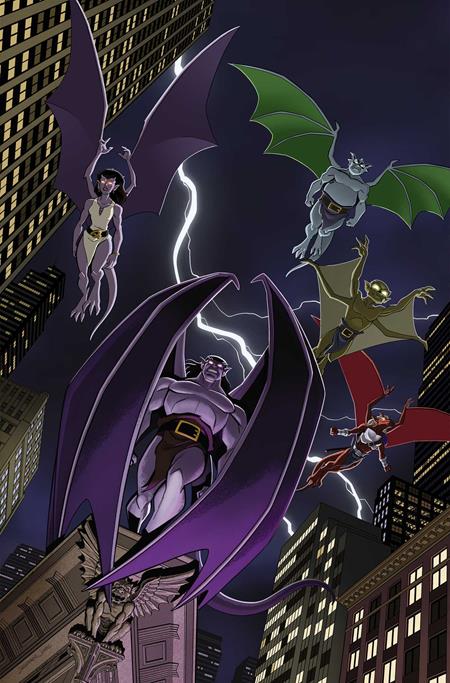 GARGOYLES (2026) #3 CVR H INC 1:10 DREW MOSS LINE ART VAR — Cover