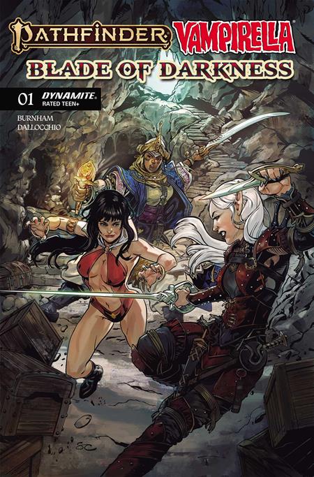 PATHFINDER VAMPIRELLA BLADE OF DARKNESS #1 CVR A STEVEN CUMMINGS — Cover
