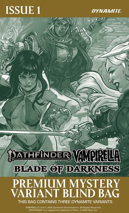 PATHFINDER VAMPIRELLA BLADE OF DARKNESS #1 CVR G PREMIUM MYSTERY BLIND BAG VAR — Cover
