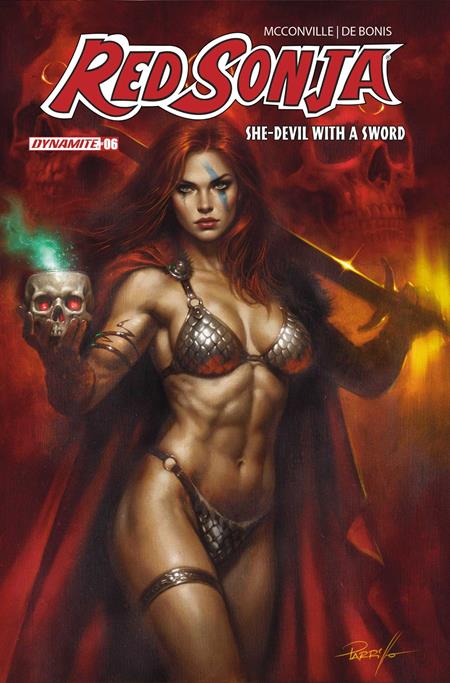RED SONJA SHE DEVIL WITH A SWORD #6 CVR B LUCIO PARRILLO VAR — Cover
