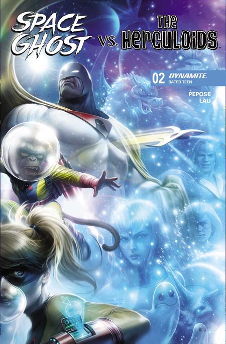 SPACE GHOST VS THE HERCULOIDS #2 CVR A FRANCESCO MATTINA — Cover