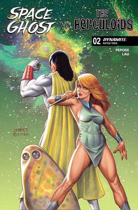 SPACE GHOST VS THE HERCULOIDS #2 CVR C JOSEPH MICHAEL LINSNER VAR — Cover