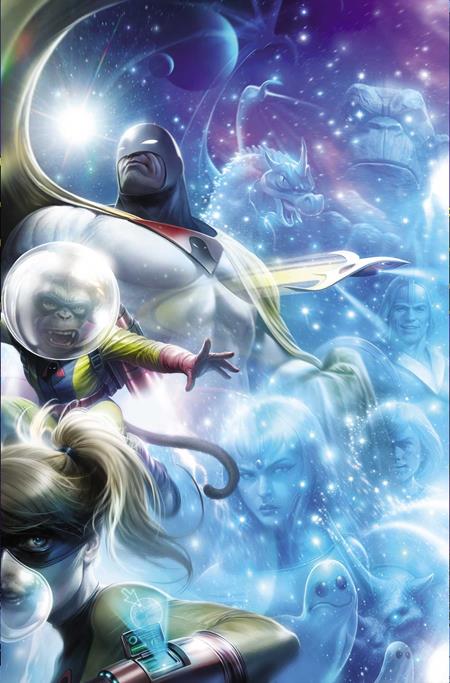 SPACE GHOST VS THE HERCULOIDS #2 CVR F FRANCESCO MATTINA METAL PREMIUM VAR — Cover