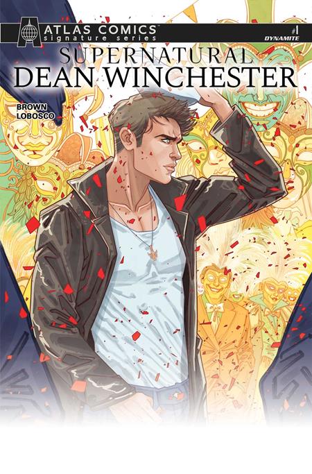 SUPERNATURAL DEAN WINCHESTER #1 CVR G MARGUERITE SAUVAGE ATLAS EDITION SIGNED BY CHUCK BROWN VAR — Cover