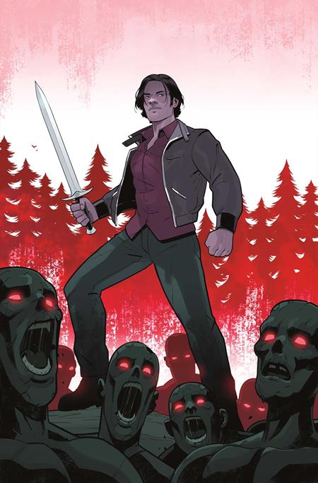 SUPERNATURAL SAM WINCHESTER #1 CVR K INC 1:10 STEPHEN BYRNE VIRGIN VAR — Cover