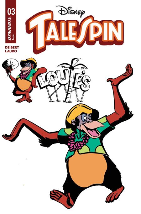 TALESPIN #3 CVR D CHARACTER DESIGN ART VAR — Cover