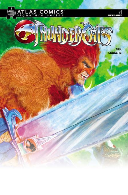 THUNDERCATS (2026) #1 CVR J MARK SPEARS ATLAS EDITION SIGNED BY GREG PAK VAR — Cover