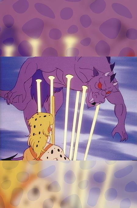 THUNDERCATS CHEETARA #2 CVR I INC 1:10 ANIMATION ART VIRGIN VAR — Cover
