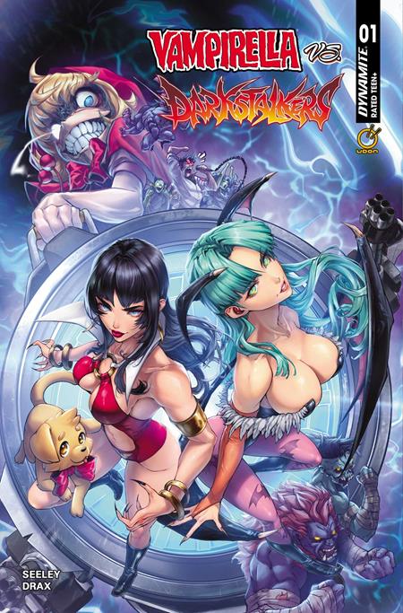 VAMPIRELLA VS DARKSTALKERS SPECIAL #1 (ONE SHOT) CVR A DRAX — Cover