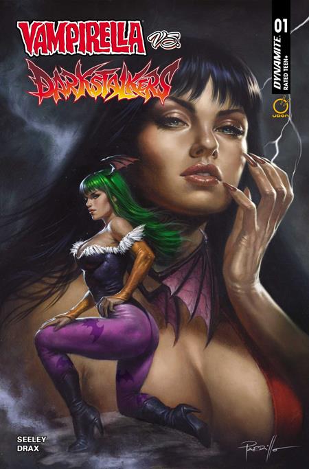 VAMPIRELLA VS DARKSTALKERS SPECIAL #1 (ONE SHOT) CVR B LUCIO PARRILLO VAR — Cover