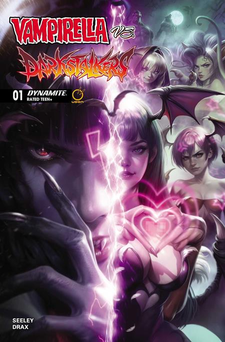 VAMPIRELLA VS DARKSTALKERS SPECIAL #1 (ONE SHOT) CVR C FRANCESCO MATTINA VAR — Cover