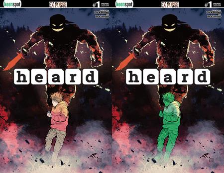 HEARD #1 CVR D LUCA PANCIROLI & MANOLI MARTINEZ HOLOFOIL FLIP COVER VAR — Cover