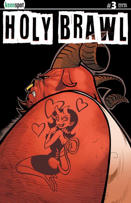 HOLY BRAWL #3 (OF 5) CVR B ATHILA FABBIO HOLOFOIL VAR — Cover