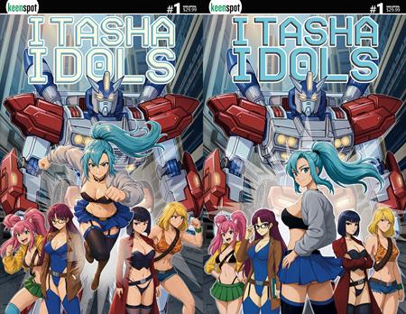 ITASHA IDOLS #1 CVR C MIKE WHITE HOLOFOIL FLIP COVER VAR — Cover