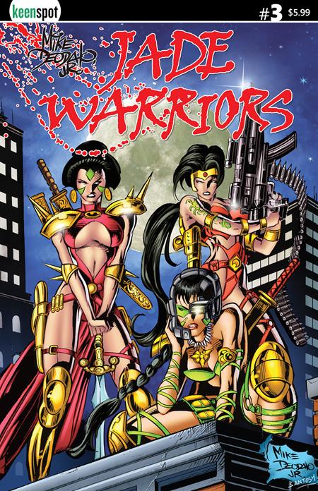 JADE WARRIORS #3 CVR A MIKE DEODATO — Cover