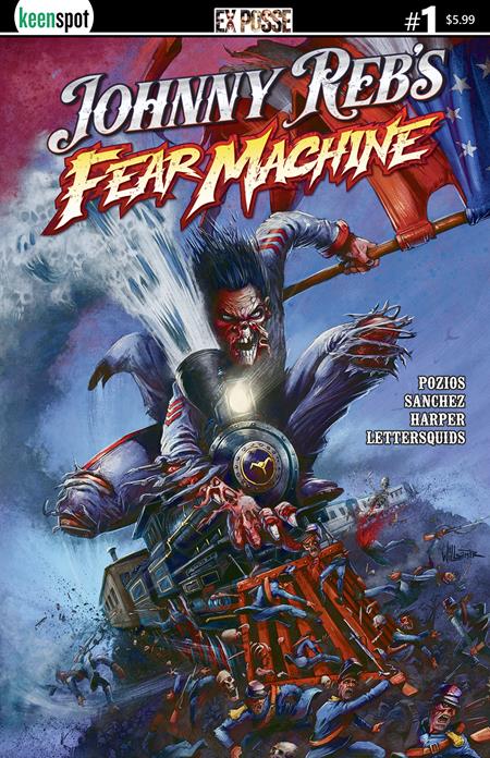 JOHNNY REBS FEAR MACHINE #1 CVR A TOBY WILLSMER — Cover